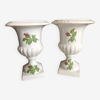 Pair of Medici porcelain vases from Paris