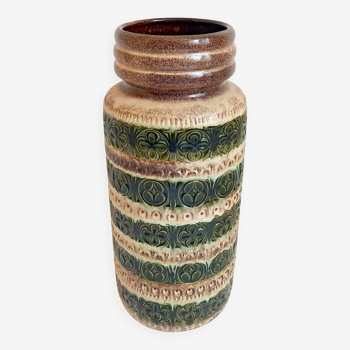 Ceramic vase west germany 70s height 47 cm