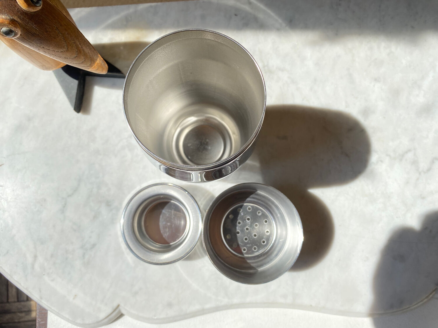 Cocktail shaker 870/50 Alfra Alessi design Luigi Massoni vintage 60s