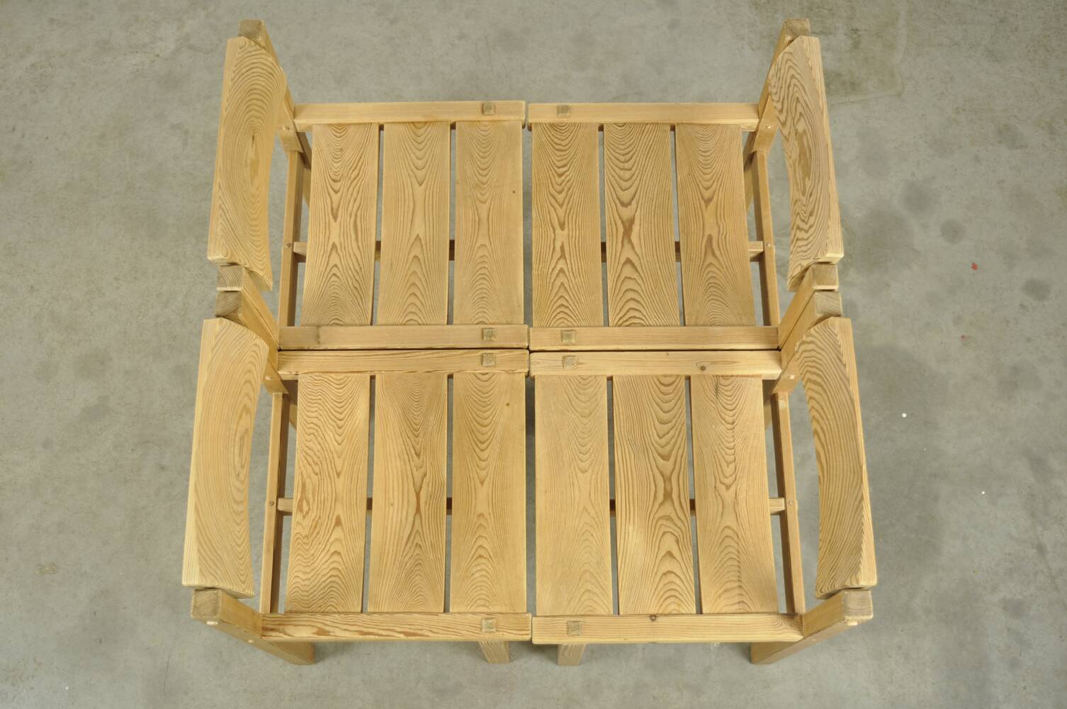 Vintage “Trybo” dining chairs by EDVIN HELSETH, Norway 1960s