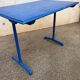 Vintage blue bistro table
