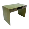 Mid-Century Green Wood Desk