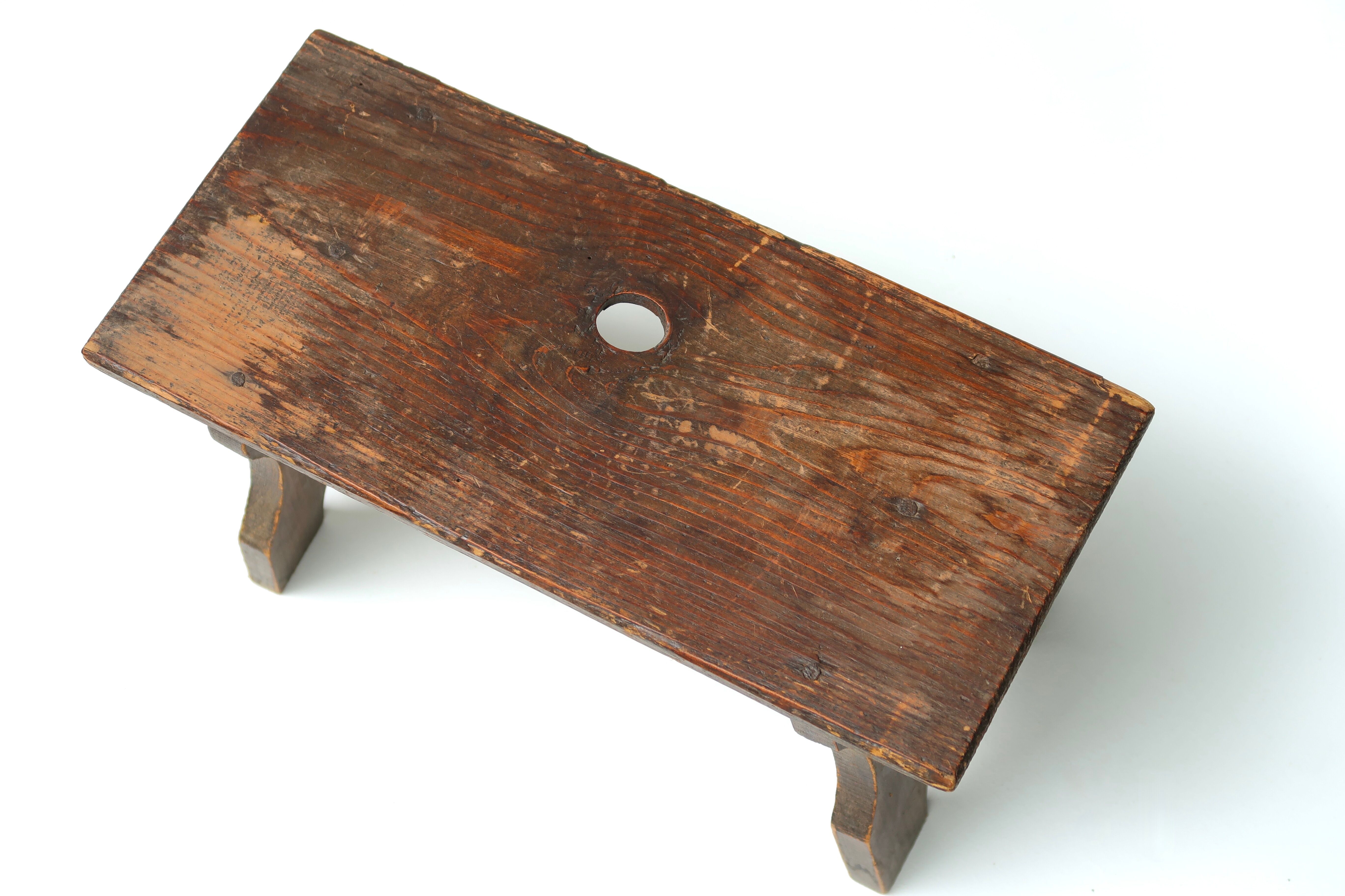 Wooden walking bench, 50s