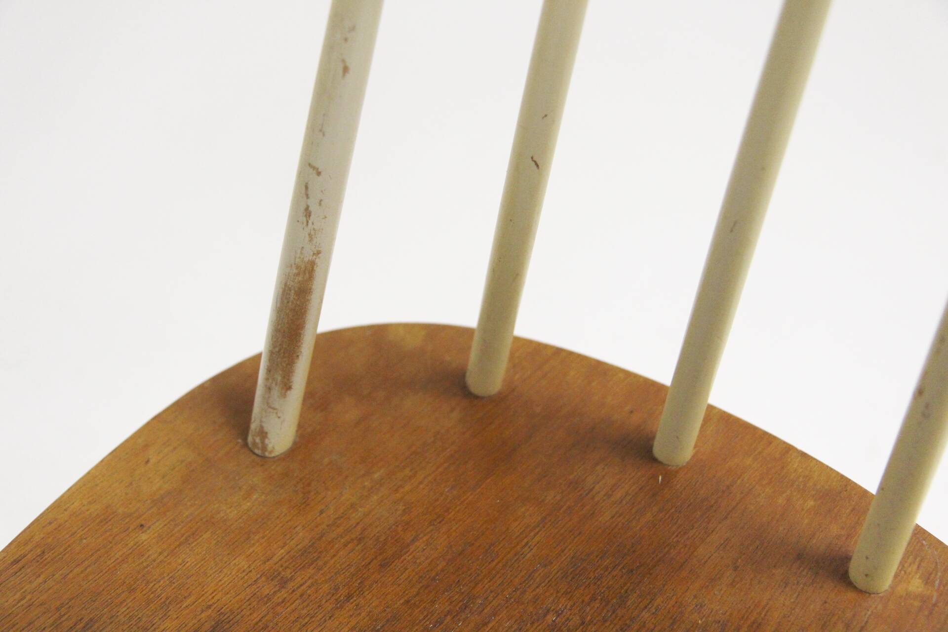 Set of 4 Scandinavian "Fanett" chairs by Ilmari Tapiovaara, Sweden, 1960