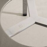 Pair of Danish "PK-33" Brown Leather Stools by Poul Kjaerholm, 1960s