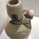 Glazed stoneware bottle