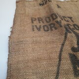 Bag 95x57cm coffee Ivory Coast jute