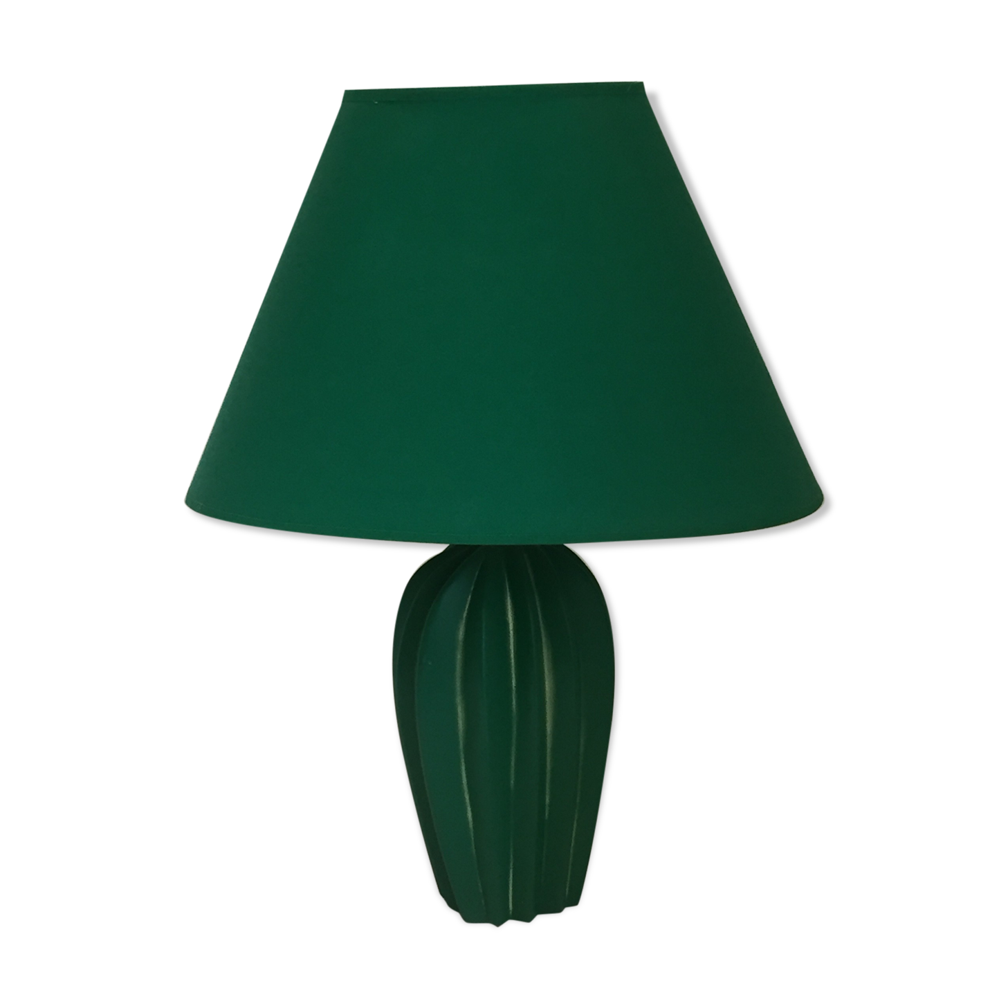 Ceramic cactus lamp, 1970s