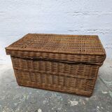 Large wicker trunk