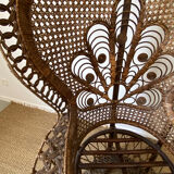 Emmanuelle peacock armchairs