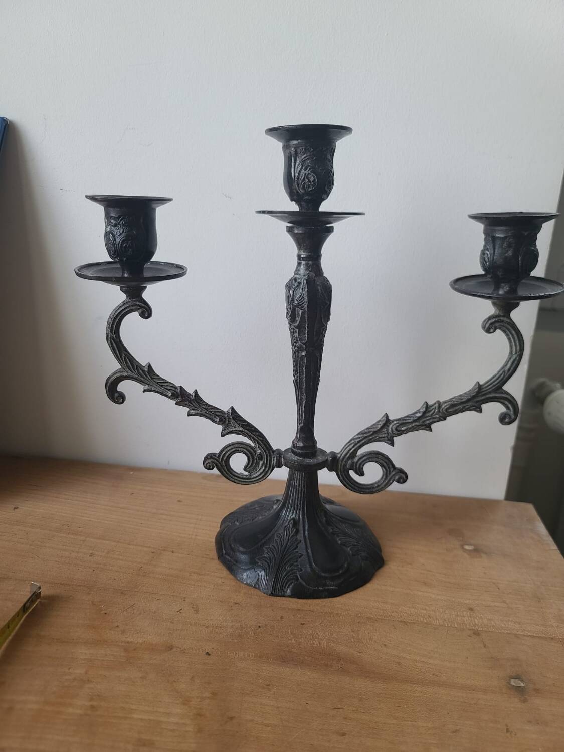 Metal chandelier