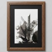 Œuvre originale sur papier signée Eugène Eechaut, 1973 - Encadrée