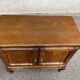 Louis XV buffet TV bar in oak 1970