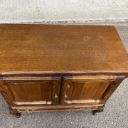 Louis XV buffet TV bar in oak 1970