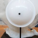 Lamp in murano glass and ceramic