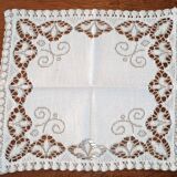 Nappe dentelle et 6 serviettes