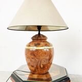 Pair of chic table lamps, 1980s
