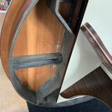 Vintage round table 1 extension rosewood 70's