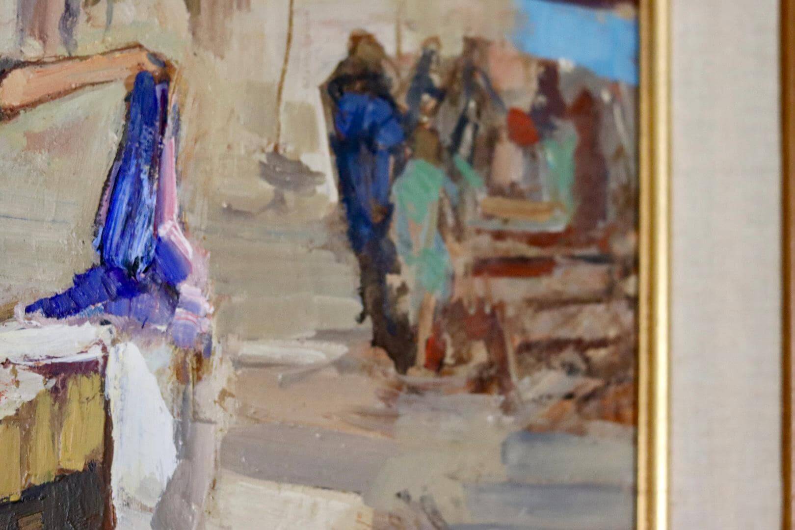 "Street Market" by Knut Norman