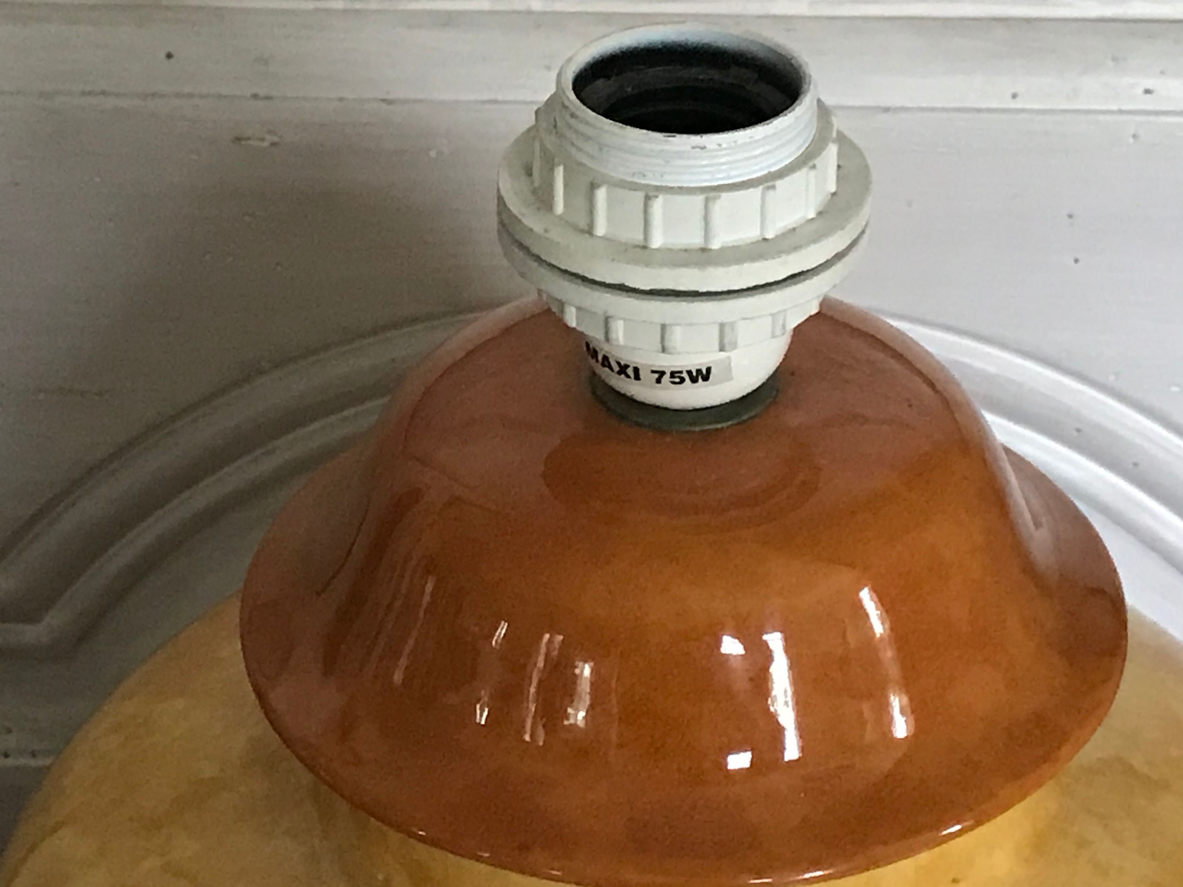 Pair of lamp bases François Chatain circa 1980