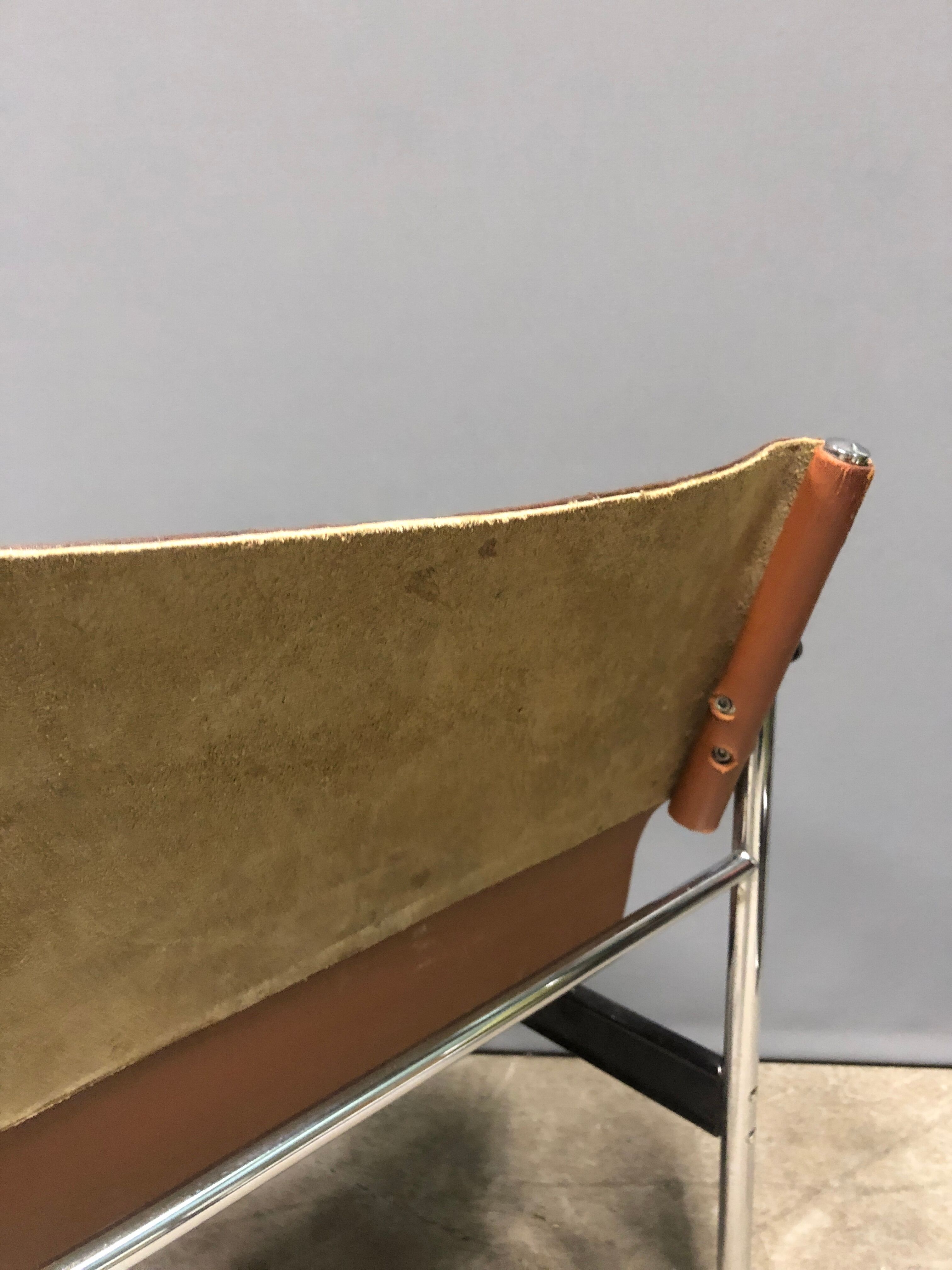 Vintage Charles Pollock 657 lounge chair for Knoll