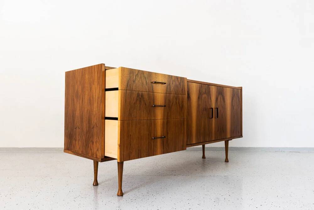 Vintage Sideboard, Designed By M. Grabiński, Poland, 1960s