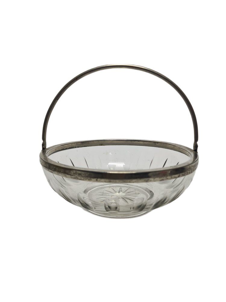 Art Nouveau fruit basket, 1890s
