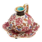 Vase-pichet et son présentoir Art Déco, Raymond Chevallier pour Boch Frères
