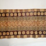 Old tapa. hanging of beaten bark cloth. oceania. 1° half of the xxth.