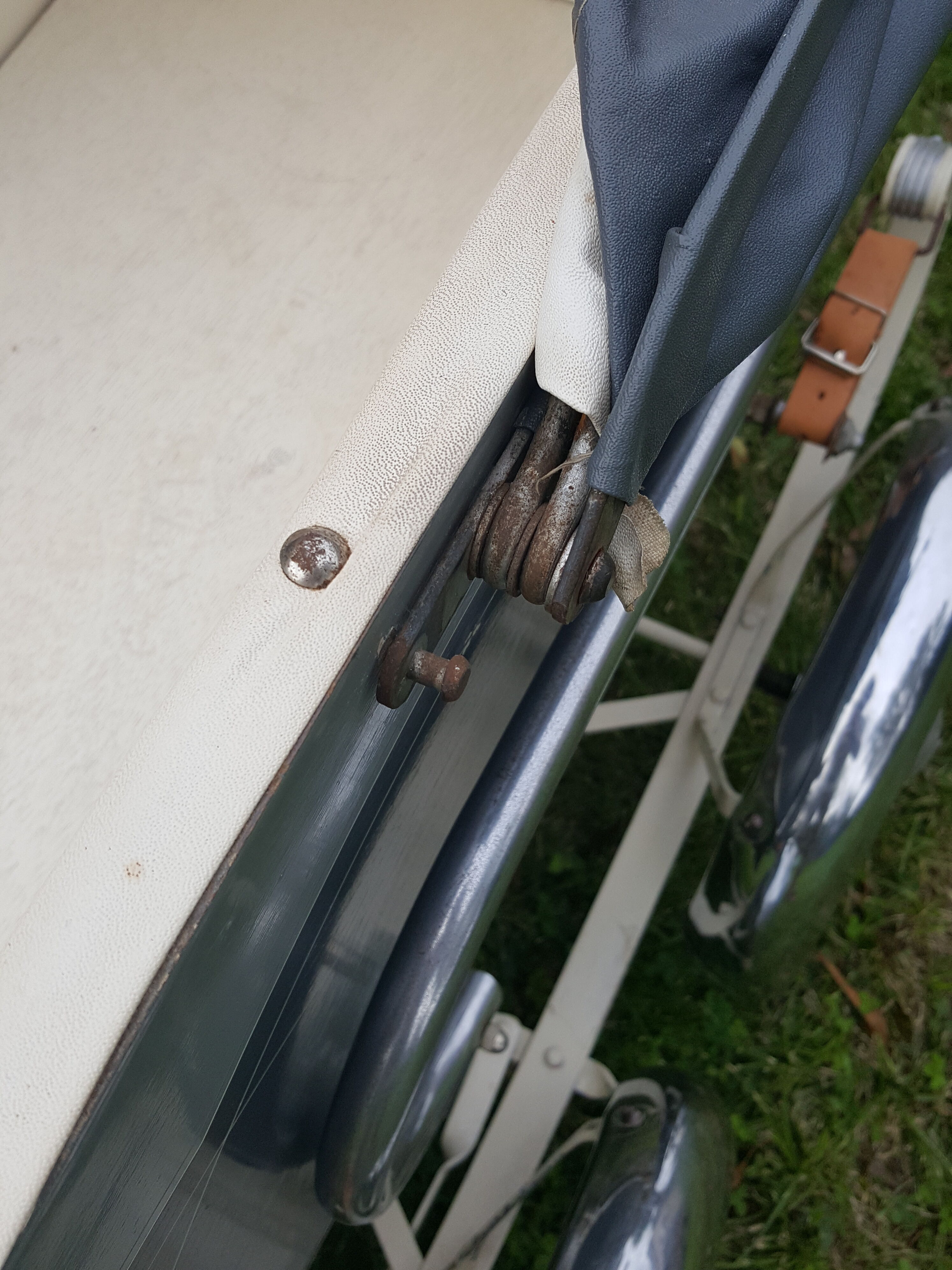 former 1950s pram that can be turned into a stroller