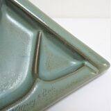 Triangular ceramic ashtray villeroy & boch