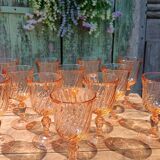 Rosaline twelve wine glasses