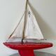 English basin sailboat Star'Yacht red, model SY2, 50s-60s