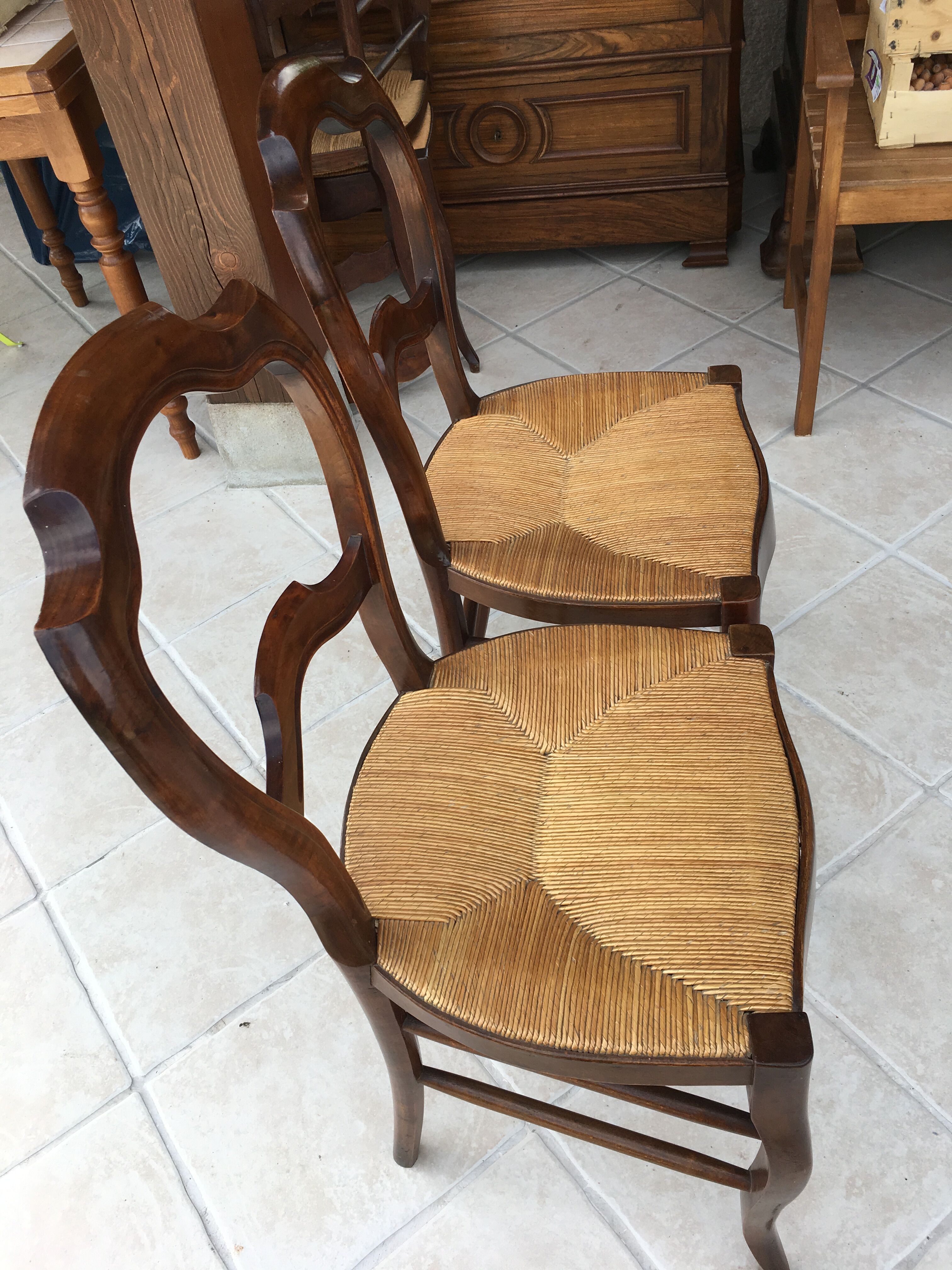 Pair of Louis Philippe chairs