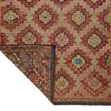 Anatolian handmade kilim rug 273 cm x 178 cm