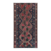 Vintage Turkish kilim, handwoven, 181x351 cm.