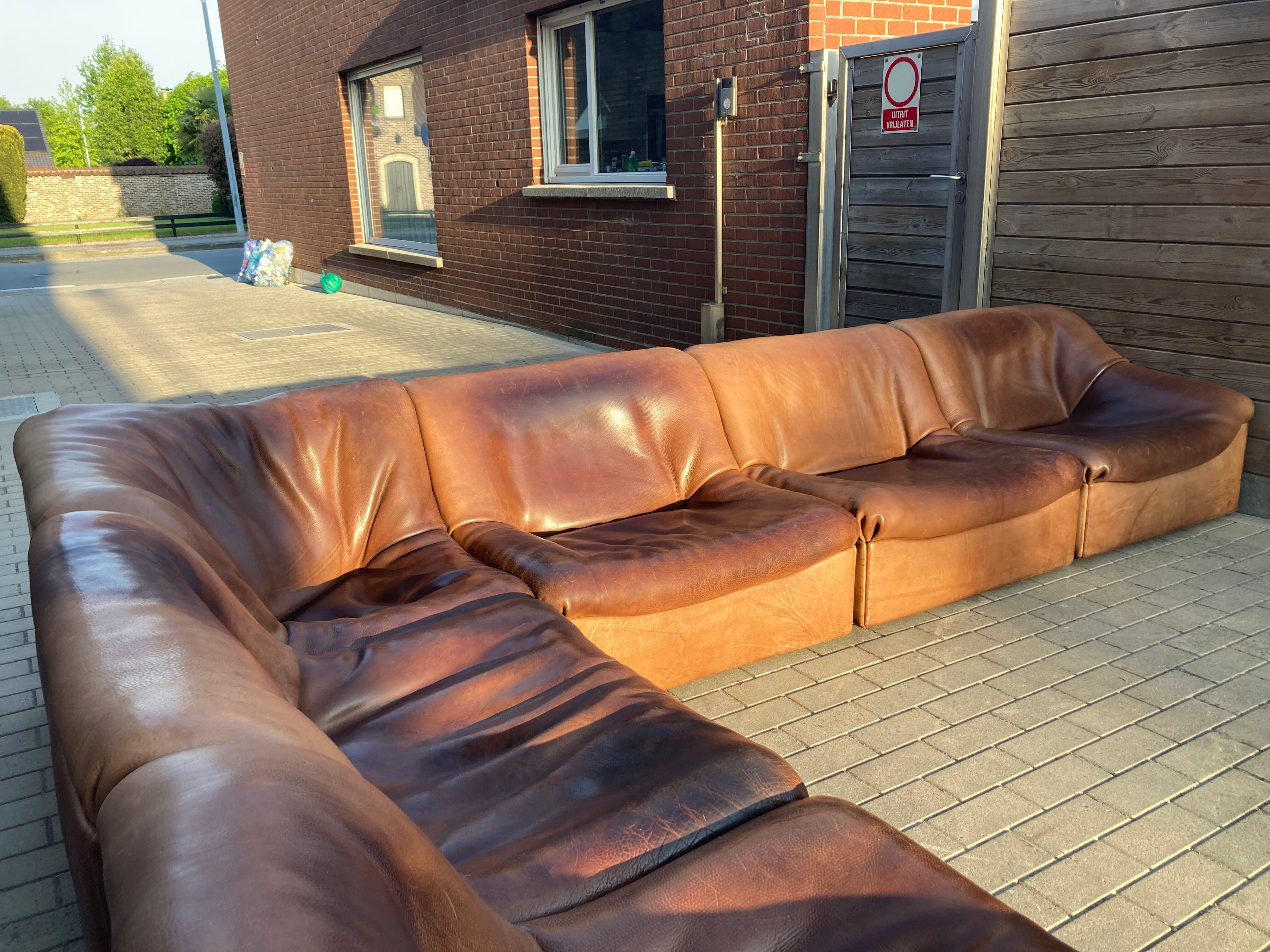 Modular corner seating De Sede Ds46