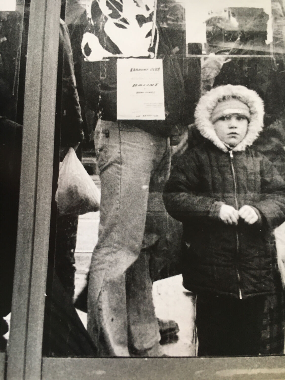Original 90s photography, graphic design crowd childhood
