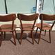 Lot of 6 wooden bistro chairw German