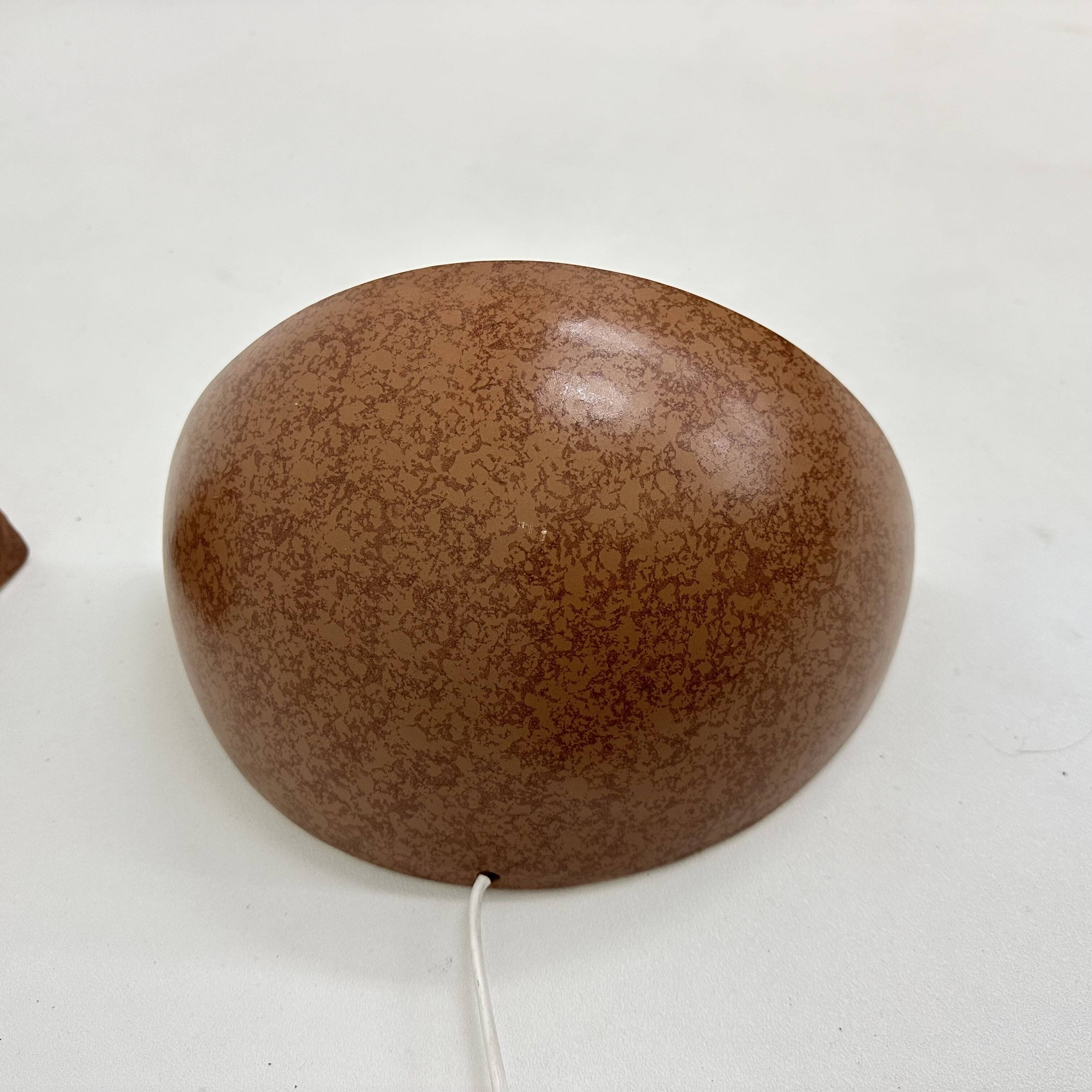 Set of 2 ceramic wall lamps , 1970s