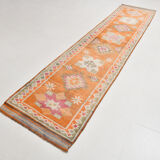 3x13 vintage modern runner rug, 87x391cm