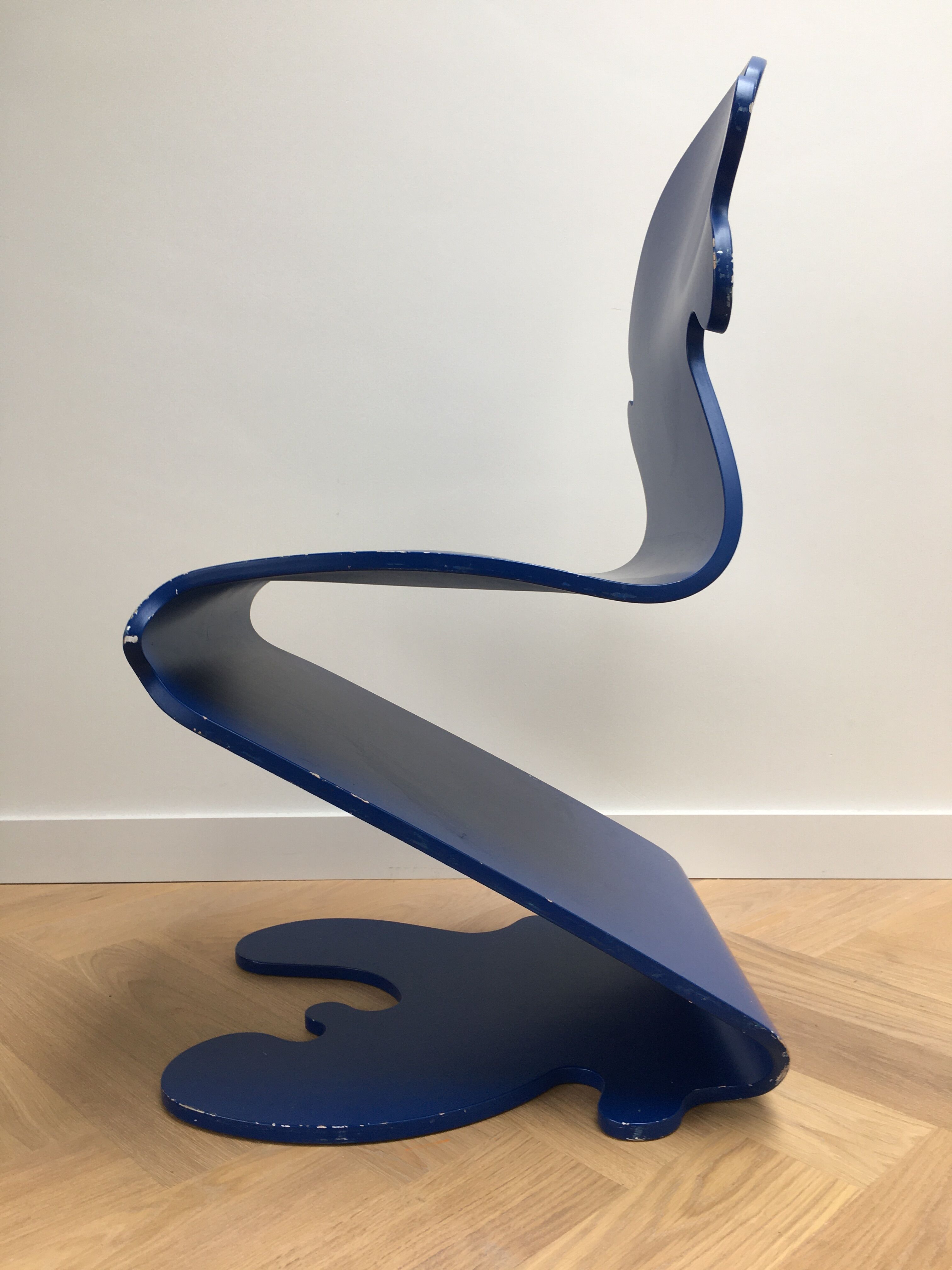 Verner Panton pantonic 5010 chair Studio Hag Denmark, 1992