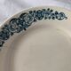 4 blue and white service dishes Alesia Longchamp Iron Land early 20th century
