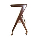 Rare 50’s serving bar cart edited by RAMA Torino, Italy, 1950s
