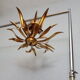 Lustre métal doré