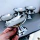 Coupe en inox année 80