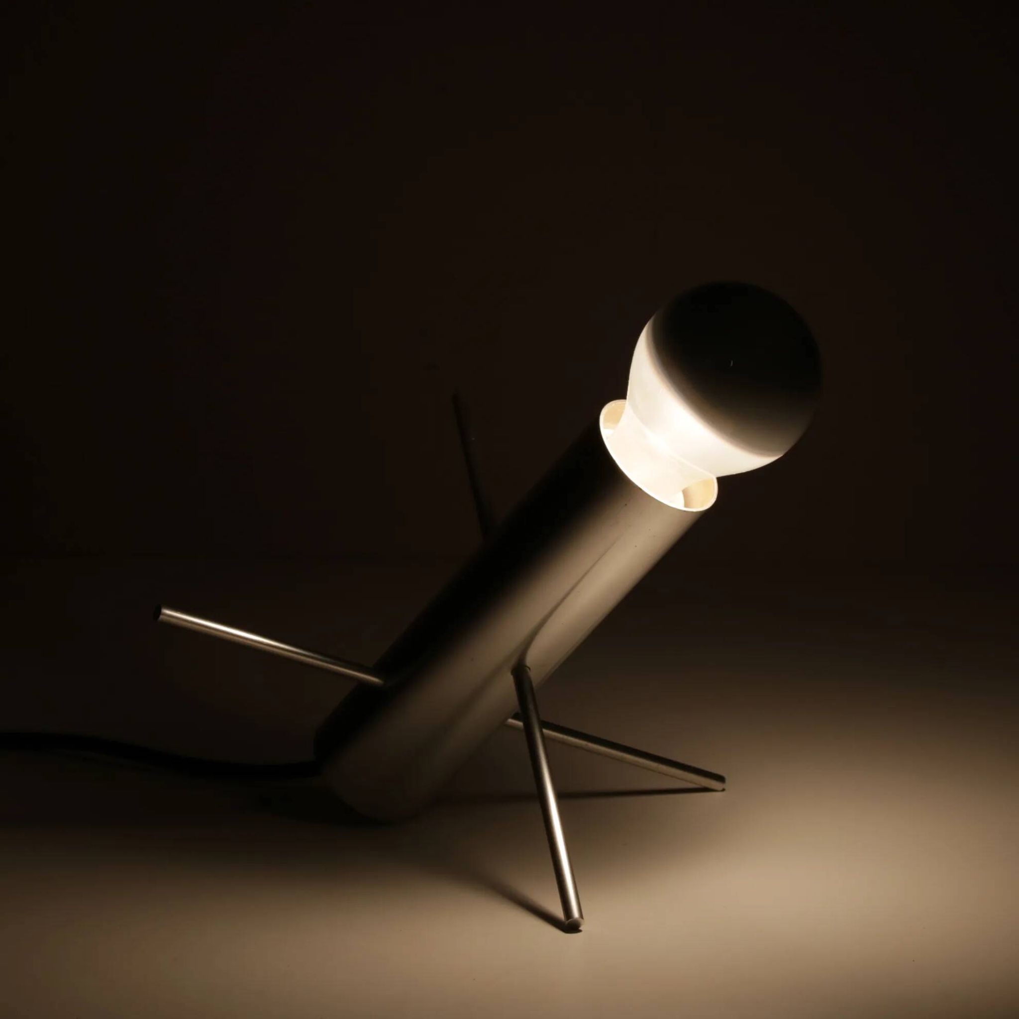 1960s “Krekel” table lamp by Otto Wasch for Raak, Netherlands