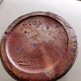 Glazed pottery pitcher