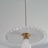 Vintage opaline chandelier