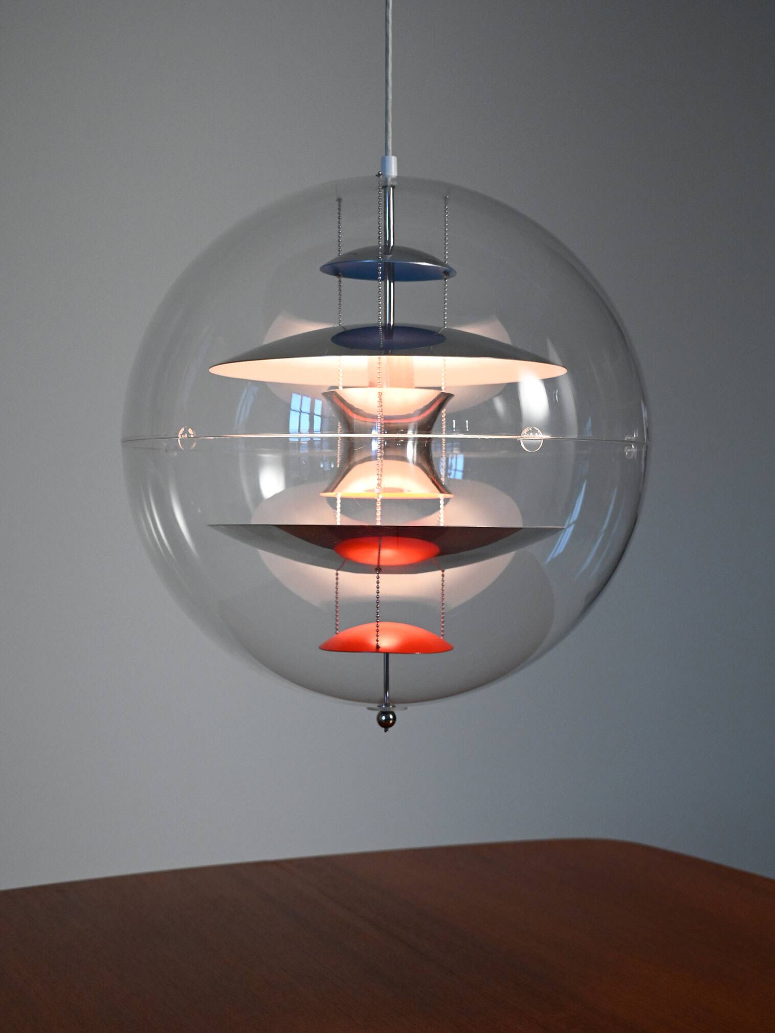 Danish pendant "VP Globe” by Verner Panton for Louis Poulsen, 1970